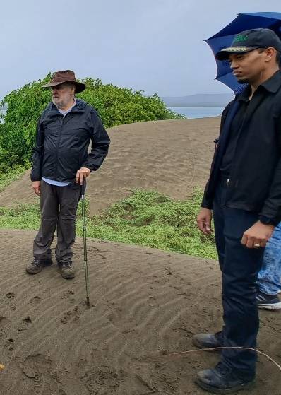 Ambiente inspecciona las dunas de Baní