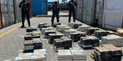 La DNCD intercepta 728 paquetes coca en Caucedo
