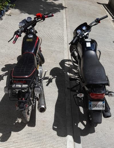 Policía Nacional apresa haitiano vendía moto robada