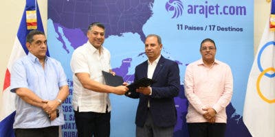 Arajet será línea aérea oficial de la delegación irá a Juegos de El Salvador