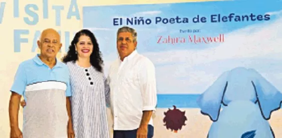 Zahira Maxwell informó que el libro fue editado por Ediciones MSC.