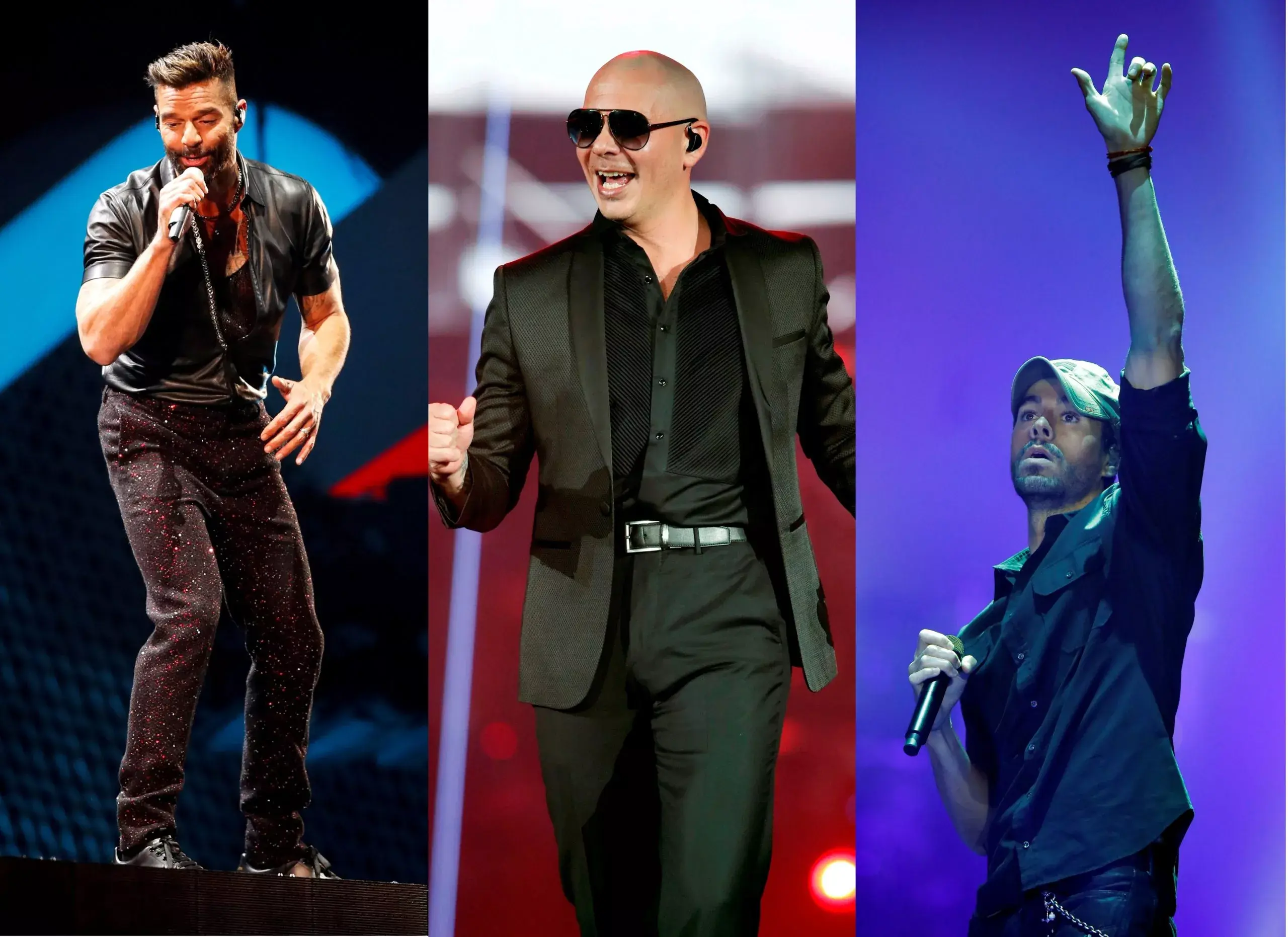 Enrique Iglesias, Ricky Martin y Pitbull se unen en la gira “Trilogy Tour” este otoño