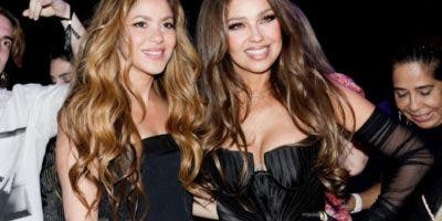 Shakira y Thalía se cruzaron cariñosos mensajes tras encontrarse en Miami