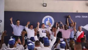 Ito Bisonó suma 700 nuevos miembros al PRM en el municipio Quisqueya