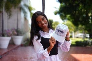 Gabriela Ortega, primera estudiante dominicana becada en Barnard College de Columbia University