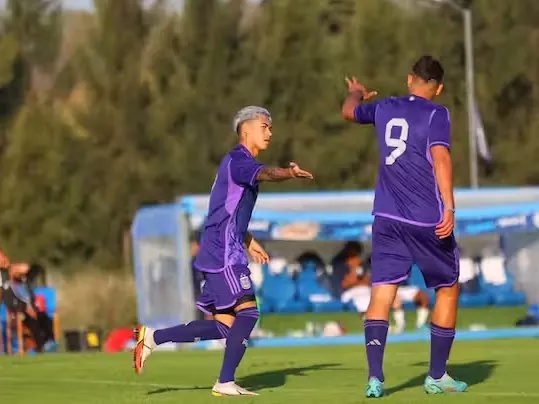 Argentina golea por 4-0 a República Dominicana en partido de preparación al Mundial Sub'20