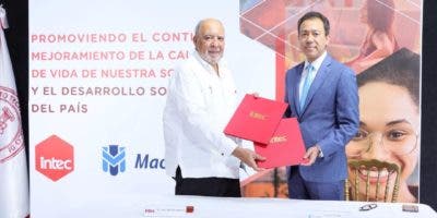 INTEC y Macrotech firman acuerdo educativo y científico