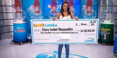 Madre soltera gana 34 millones de pesos con la LottoLoteka en SDE