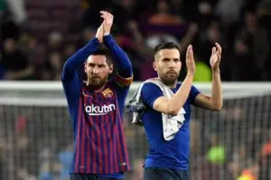 Messi, a Jordi Alba- “Fuiste más que un compañero, un verdadero cómplice en la cancha»