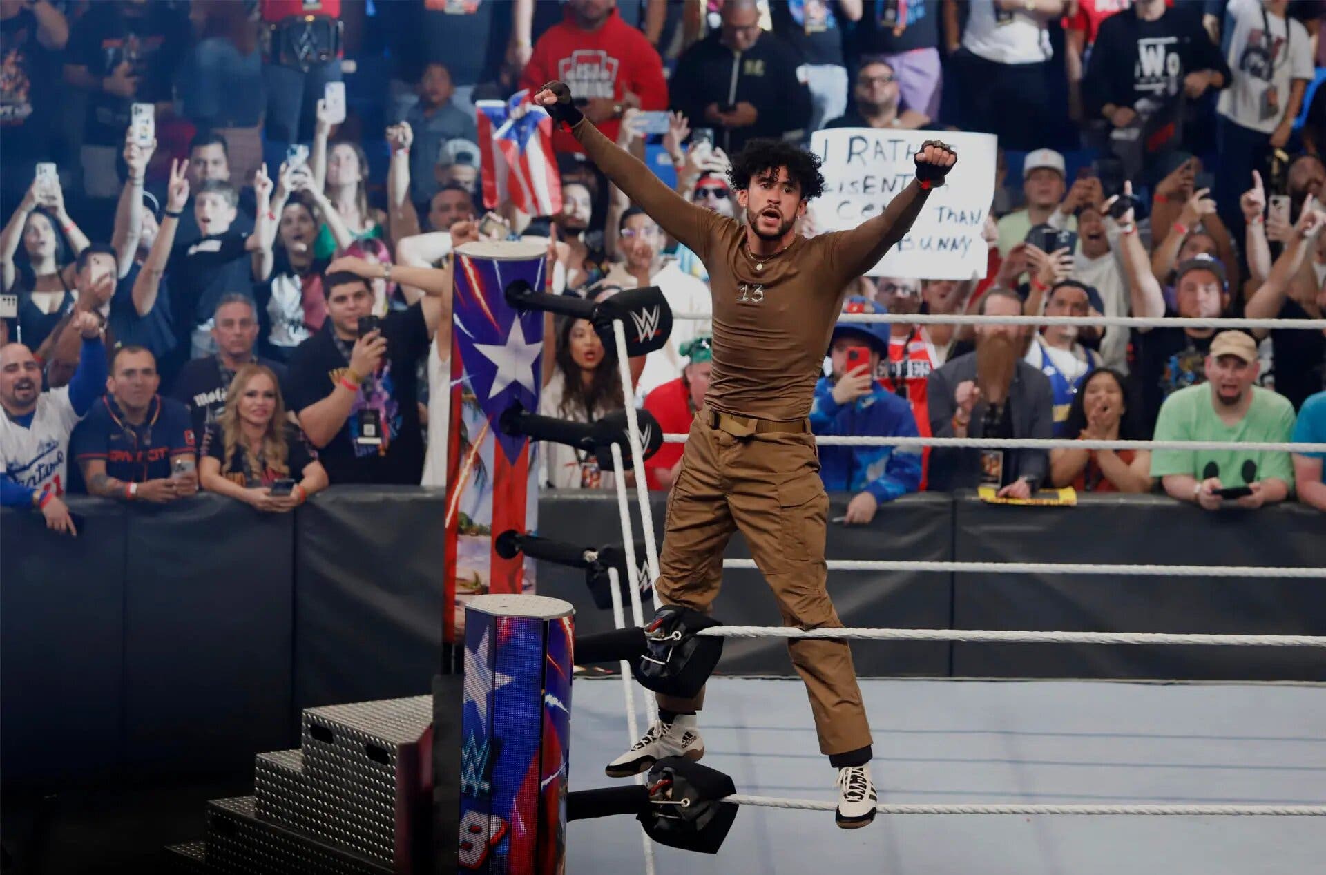 Evento de lucha libre “Backlash” con Bad Bunny es el mayor visto en la historia de la WWE