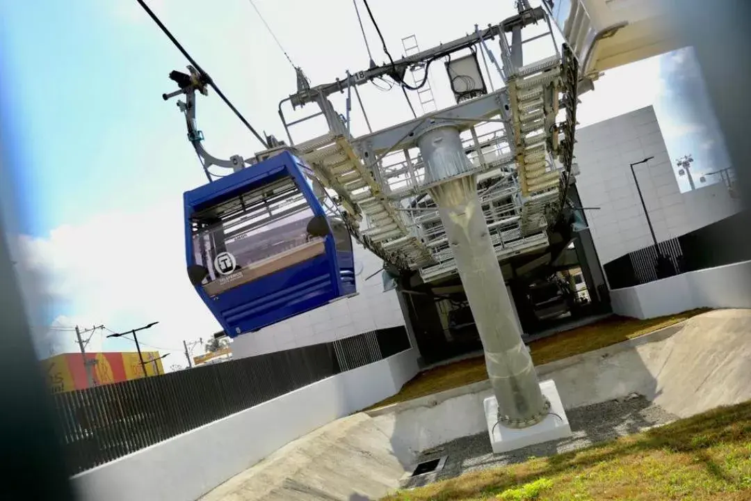 Inauguración del Teleférico de Los Alcarrizos