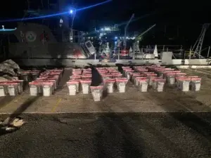 DNCD intercepta lancha con 531 paquetes de droga y van más de 11 toneladas en lo que va de año