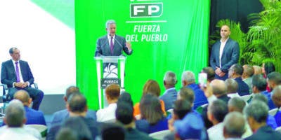 Leonel Fernández reitera Fuerza del Pueblo lucha contra gobierno