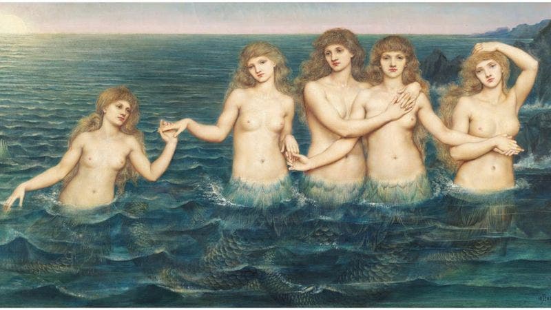 Cuál es el origen del mito de las sirenas y cuándo comenzaron a tener cola de pez