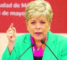 Alicia Bárcena  será la nueva canciller de México