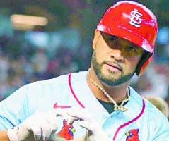 Pujols es embajador global de baseball