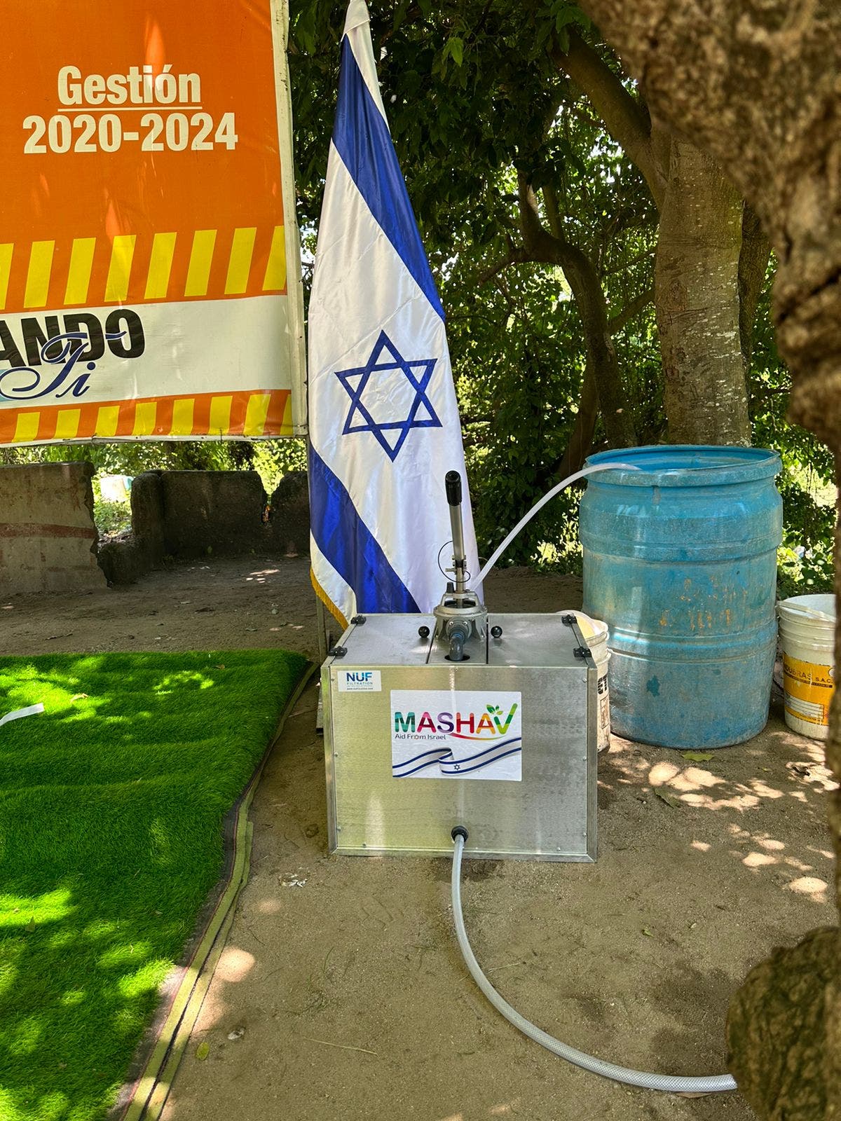 Embajada de Israel dona a RD dispositivos que filtra agua contaminada