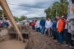 Las lluvias causan estragos en el sur del país; el  Gobierno va en auxilio