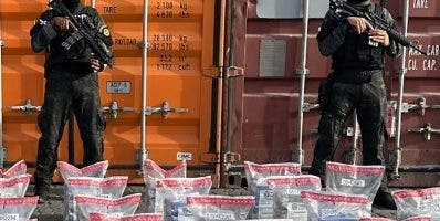 DNCD ocupa droga traída de Guatemala