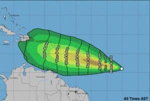 Se forma la tercera depresión tropical en el Atlántico rumbo al Caribe