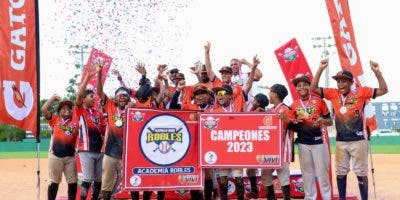 Los Robles se proclaman campeones del Rally de Béisbol Infantil