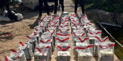 DNCD ocupa 257 paquetes de cocaína en Pedernales