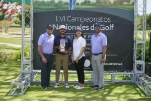 Juan José Guerra es el gran campeón de los  LVI Campeonatos Nacionales de Fedogolf