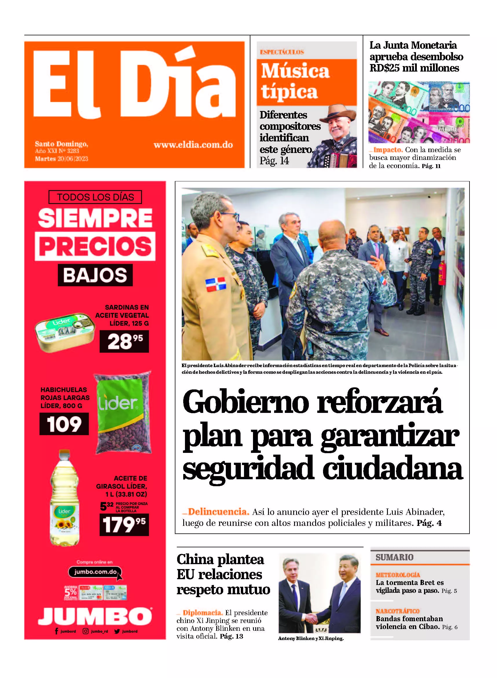 Portada impresa