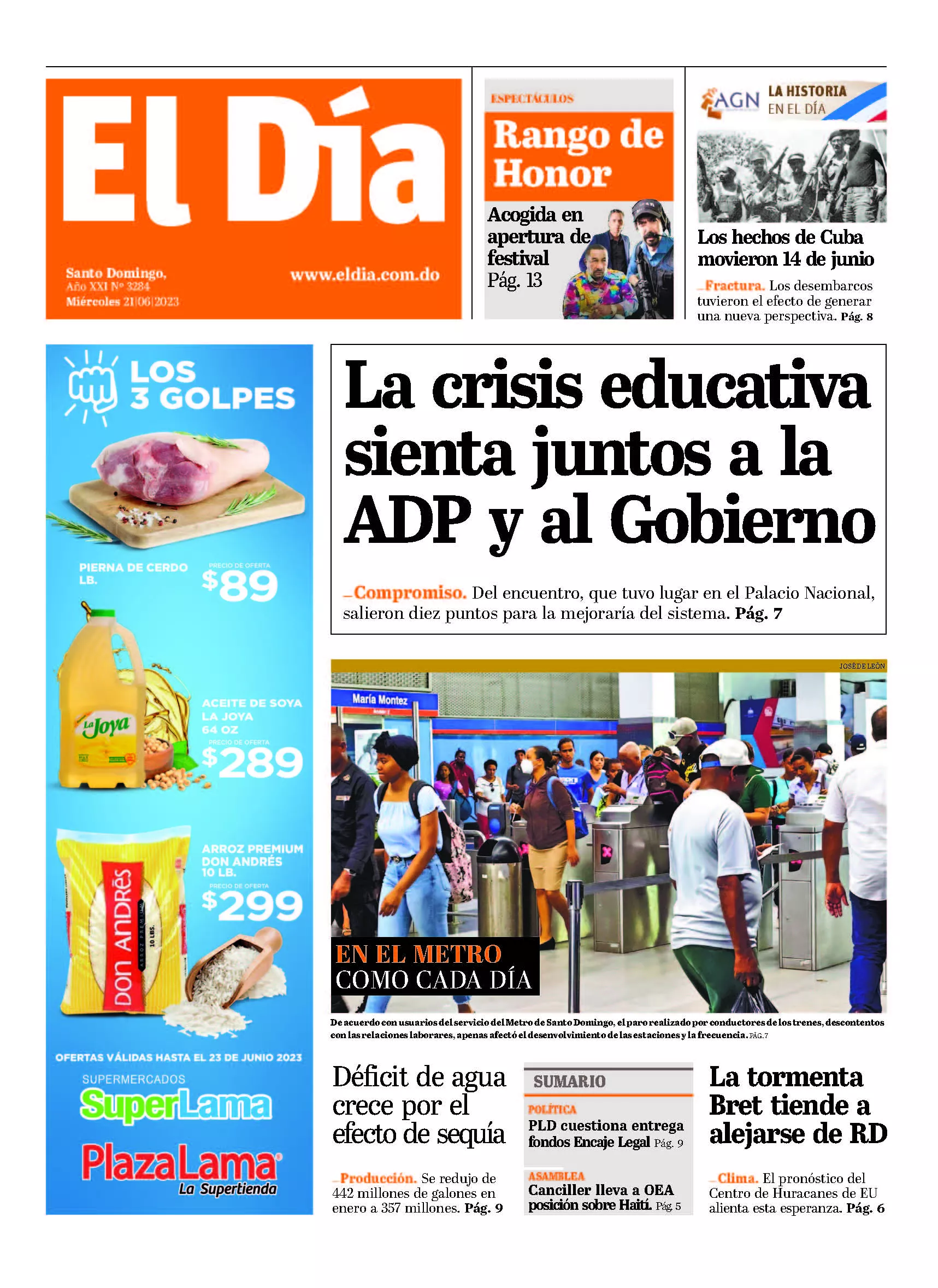 Portada impresa