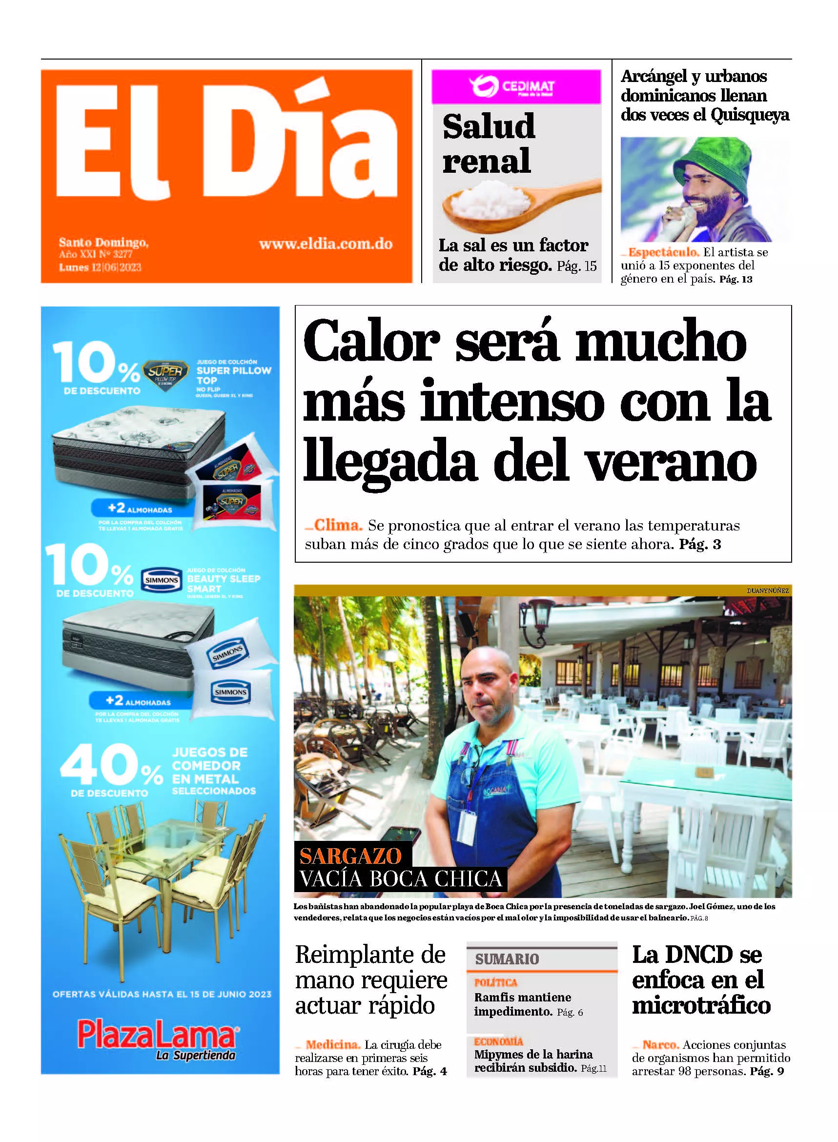 Portada impresa