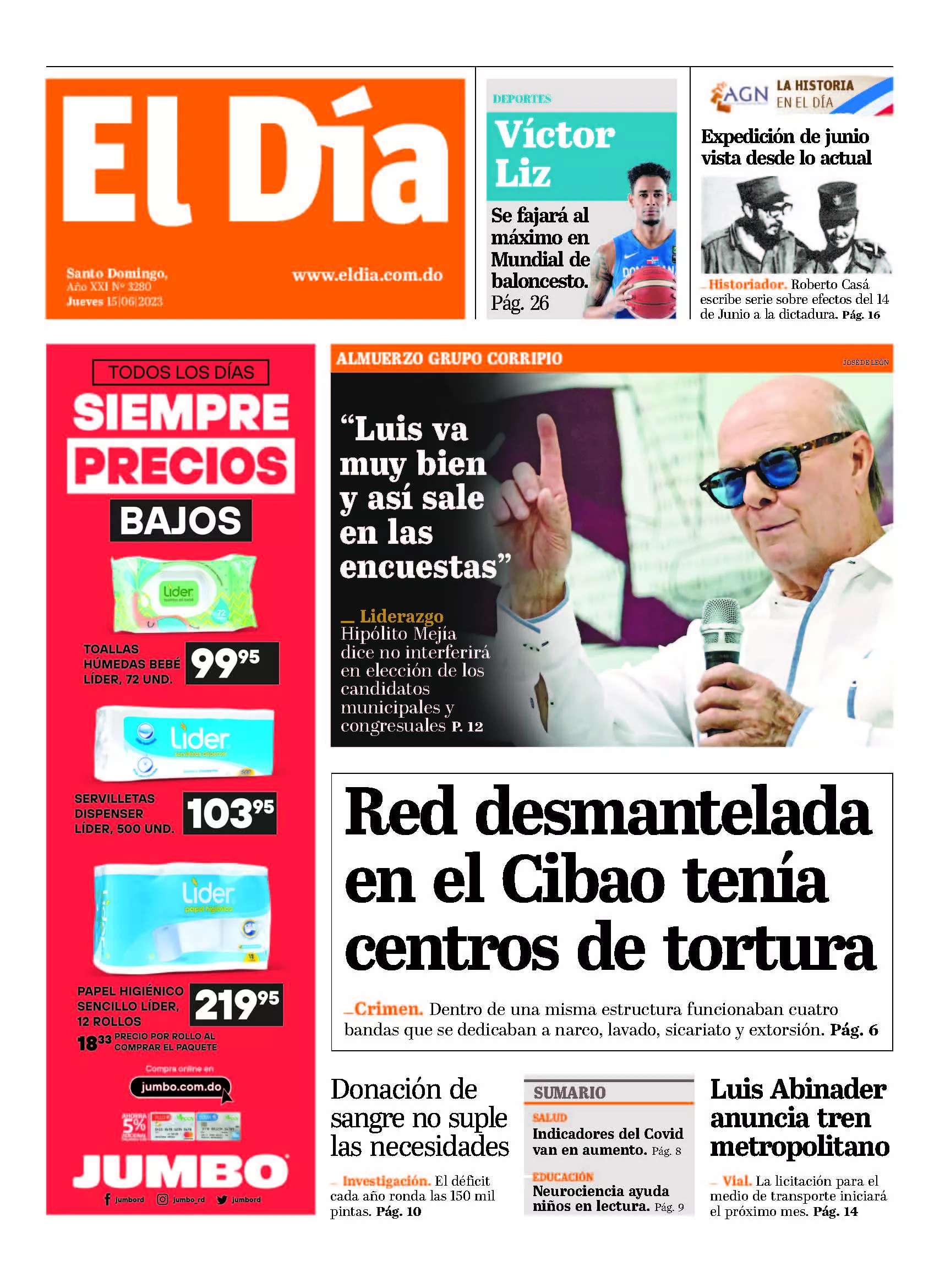 Portada impresa