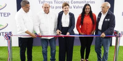 Vicepresidenta inaugura centro de capacitación del INFOTEP en la provincia Valverde