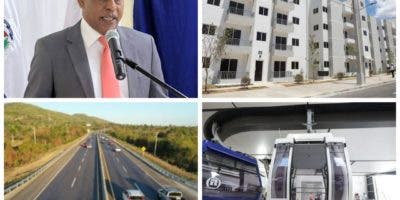 Las obras que ha inaugurado el presidente Abinader en lo que va de año