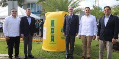 Bisonó encabeza instalación de puntos NUVI en el Parque Industrial Duarte para fomentar el reciclaje