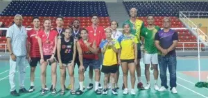 Brasileños Matías y Vieira Campeones Bádminton Santo Domingo Open 2023