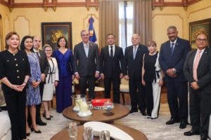 Abinader recibe a presidentes de las Cortes Supremas de Justicia del Consejo Judicial Centroamericano y del Caribe