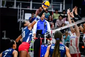 Reinas del Caribe derrota 3-2 a China en la Liga de Naciones