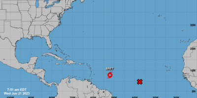 Las Antillas Menores se preparan para la llegada de la tormenta Bret