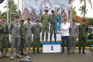 Abinader encabeza clausura Competencia “Fuerzas Comando 2023”; delegación de Colombia gana primer lugar