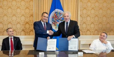 JCE  y la OEA firman acuerdo para cooperación técnica de cara a próximas elecciones