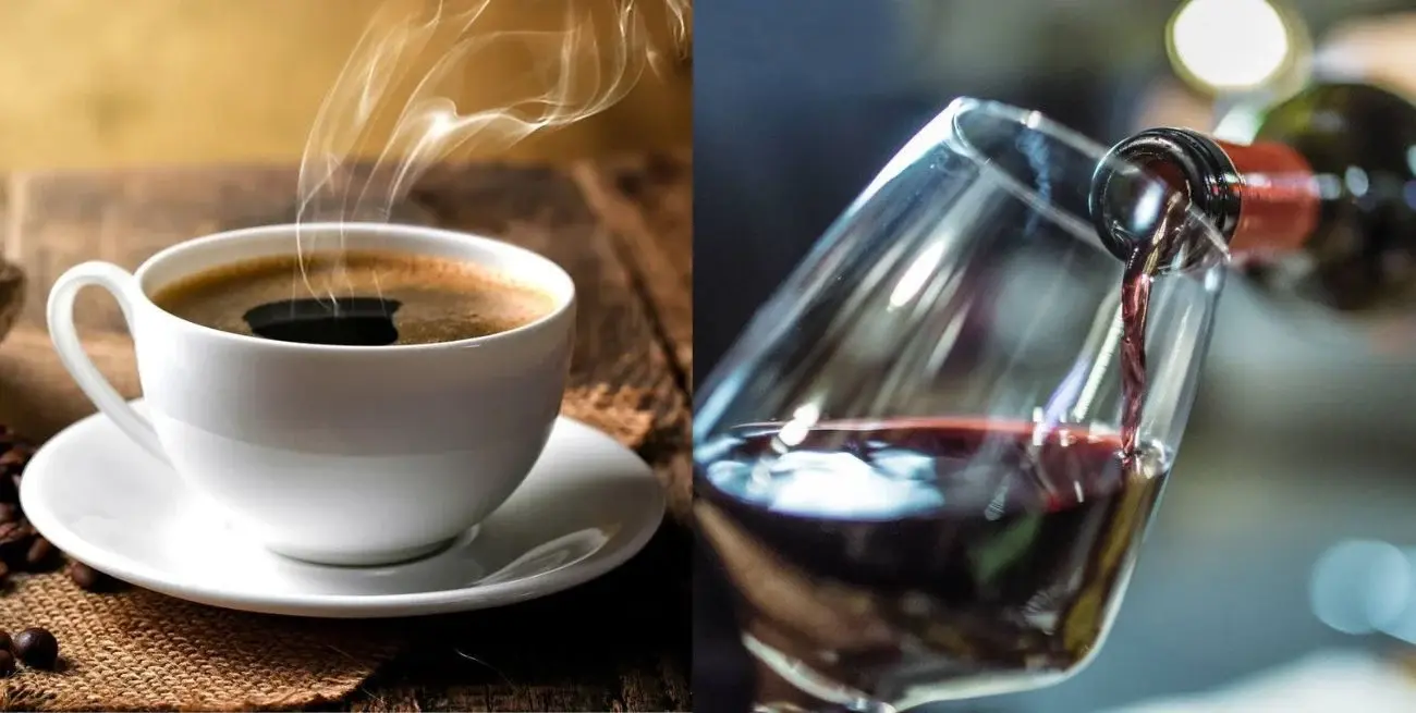 ¿Buenos o malos para la salud? Los mitos sobre el café y el vino tinto que quizás sigues pensando que son ciertos