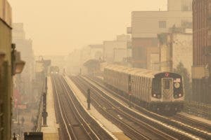 Nueva York deja estampas apocalípticas por contaminación causada por incendios