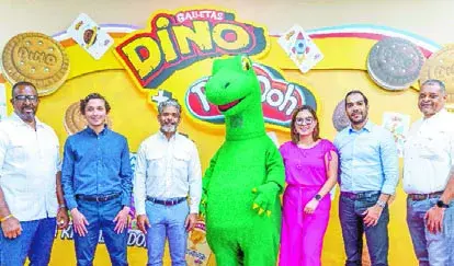 Galletas Dino y Play Doh, se unen para divertir