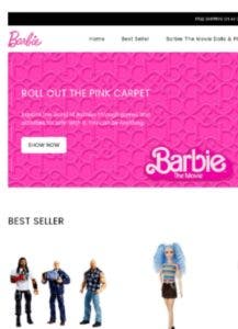 Estafas rosas para  fanáticos de Barbie