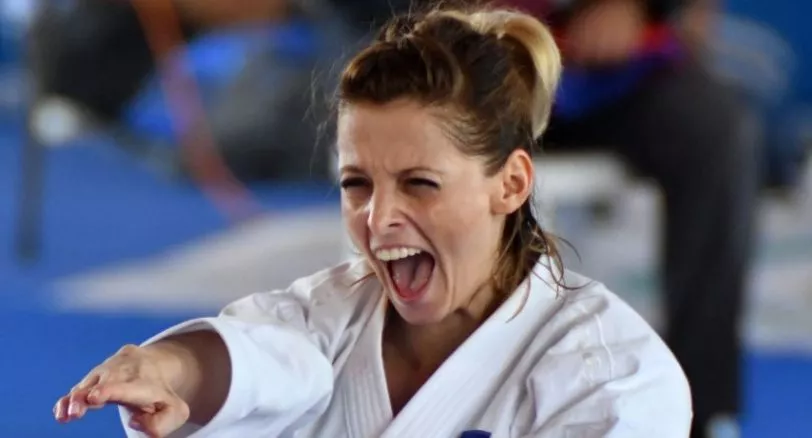 María Dimitrova, la cara visible del karate en República Dominicana