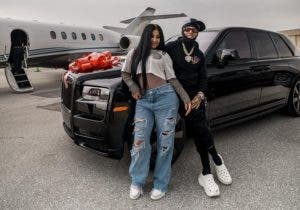 ¡Sorpresa! Tekashi regala a Yailin un Rolls-Royce valorado en 550 mil dólares