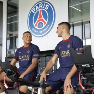 Mbappé regresa a los entrenamientos con el PSG