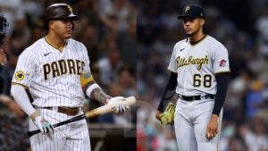 Ángel Perdomo suspendido por tres juegos tras pelotazo a Manny Machado