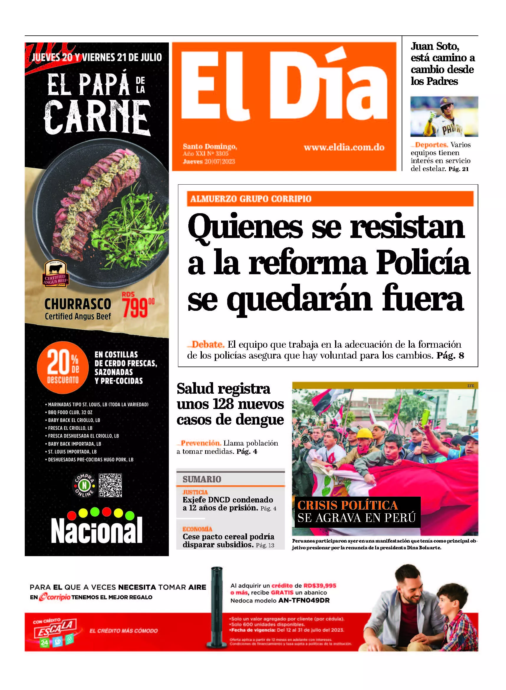 Portada impresa