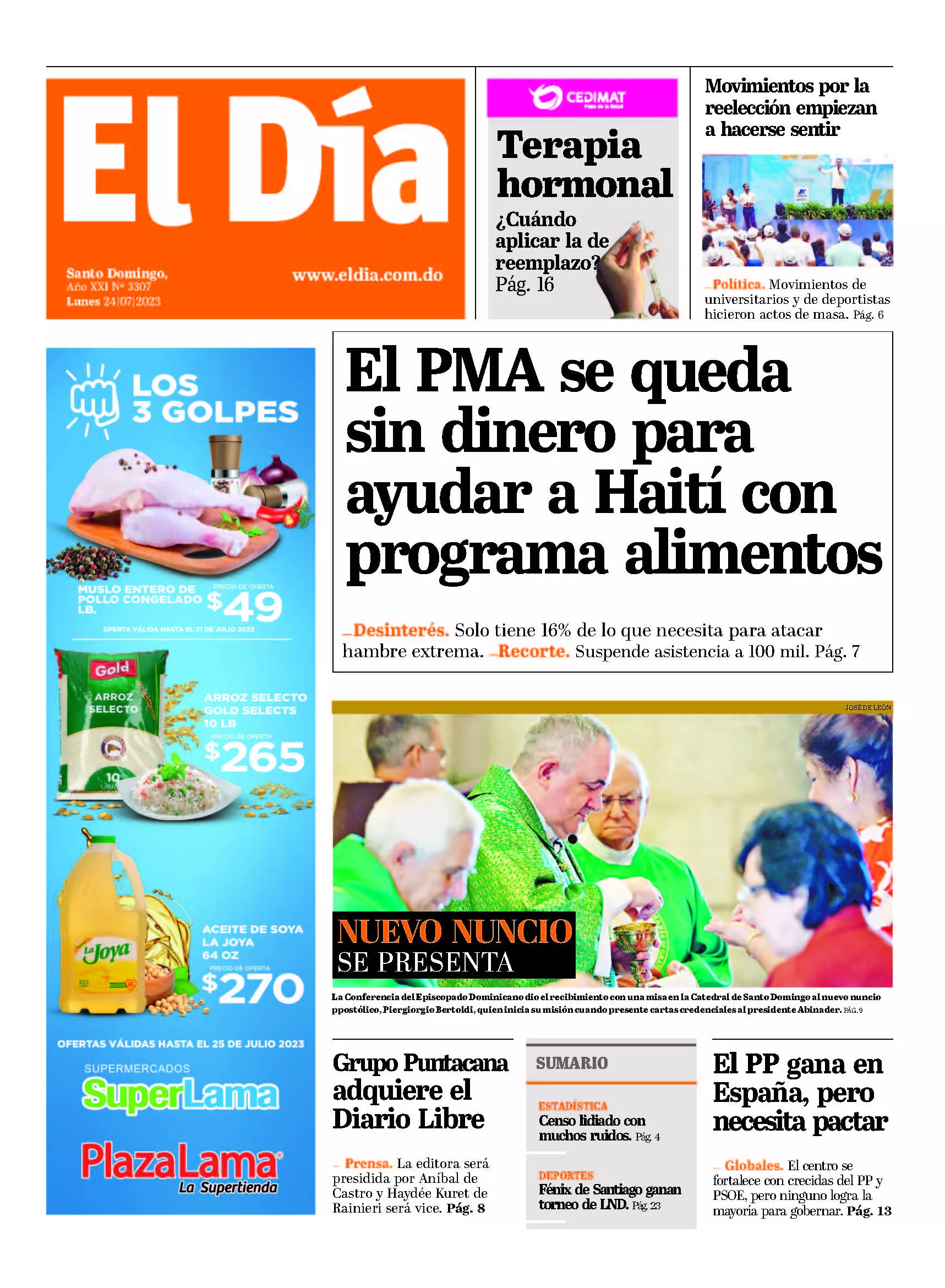 Portada impresa
